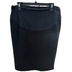 Tapata Black Maternity Pencil Skirt